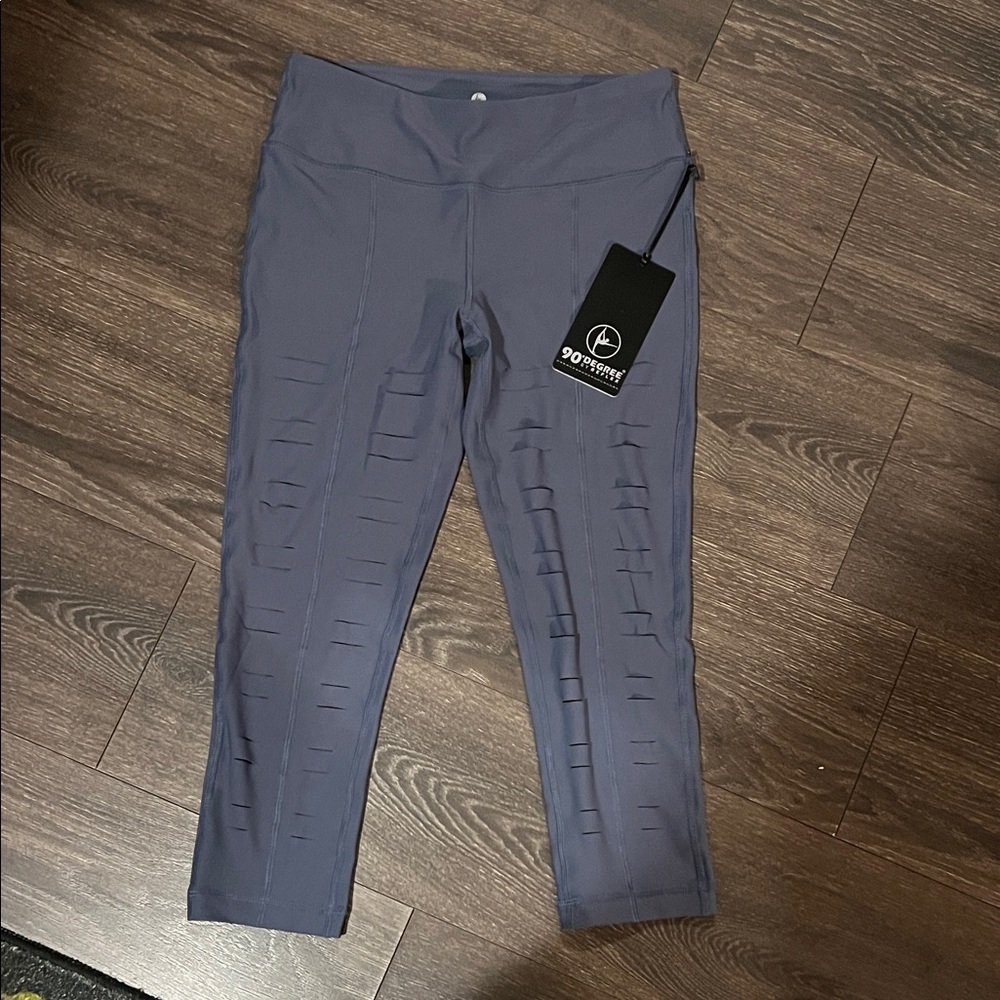 Reflex Charcoal Cut-Out Leggings